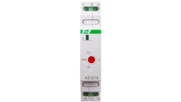 Automat schodowy 16A 24V AC 1Z 0,5-10min AS-214