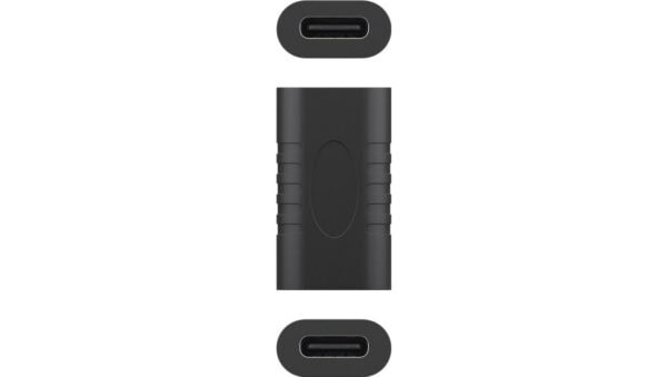 Adapter USB 3.0 Superspeed USB-C - USB-C czarny 45401