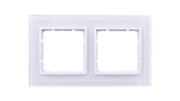 Berker.B.7 GLAS Ramka 2- krotna szklana śnieżnobiała 10126909