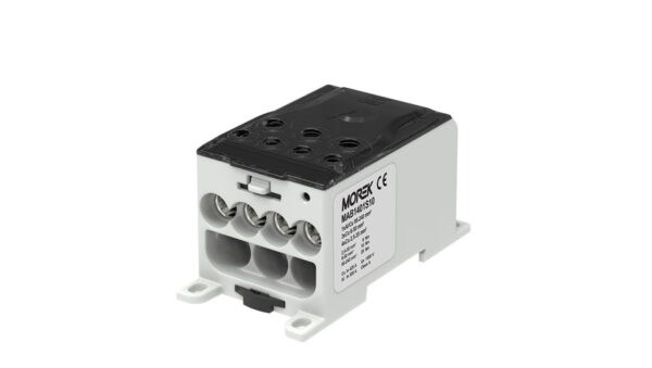 Blok dystrybucyjny - rozdzielczy OJL400A czarny we:1xAL/CU 95-240mm2 wy: 3x6-50mm2 4x2,5-35mm 1000V MAB1401S10