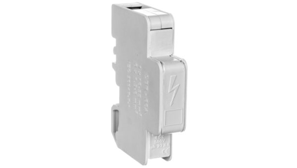 Blok rozdzielczy modułowy 1-biegunowy 60A we: 1x6-35mm wy: 6x2,5-6mm2 szary LBR60A 84326002