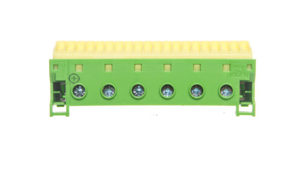 Blok samozacisków 63A QC zielony 26 przyłączy 33x105x105mm KN26E