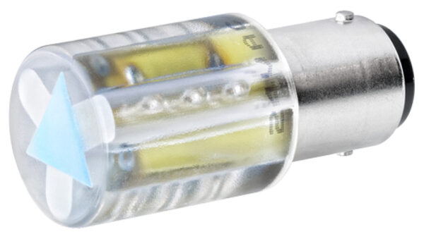 Dioda LED BA15d czerwona 24V AC_DC 8WD4428-6XB