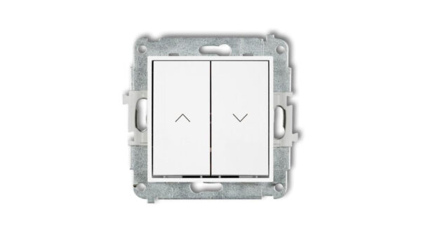 ICON Mechanizm łącznika zwiernego żaluzjowego biały mat 25IWP-8