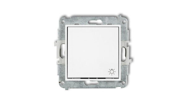 ICON Mechanizm łącznika zwierny światło biały mat 25IWP-5