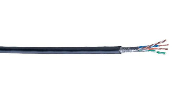 Kabel teleinformatyczny przemysłowy SF/UTP kat.5e 4x2x26AWG linka FRNC BL-74002NH.02500 /bębnowy/