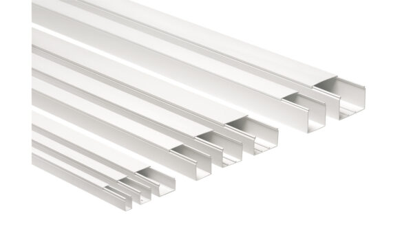 Kanał kablowy z pokrywą CP 60x40 biały /2m/ ECCP6040B