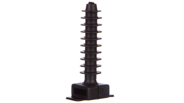 Kołek montażowy płaski czarny do opasek F=8mm BMKN5458AE /100szt./