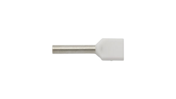 Końcówka tulejkowa izolowana HI 2 x0,75/10 biała E08KH-02020100401 (500szt.)