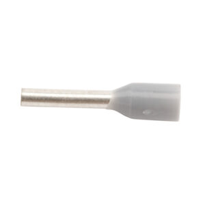 Końcówka tulejkowa izolowana TI 0,75mm2/8mm szara cynowana TI0,75L8 /100szt./