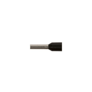 Końcówka tulejkowa izolowana TI 1,5mm2/8mm czarna cynowana TI1,5L8 /100szt./