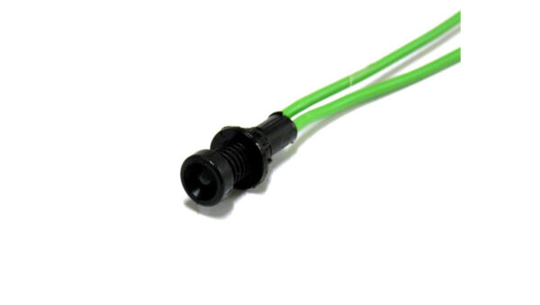 Lampka sygnalizacyjna 3mm zielona 230V AC 1W 5mA KLP 3G/230V 84503005