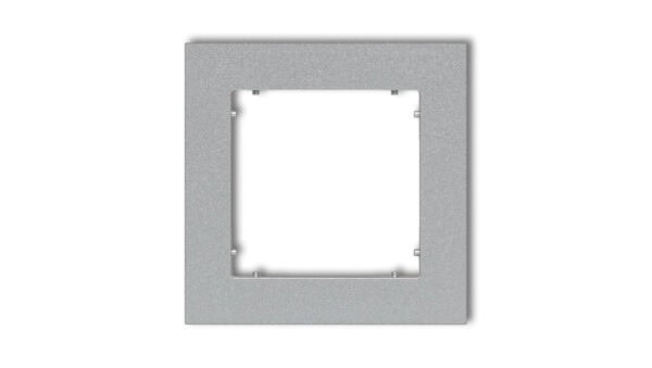 MINI Ramka pojedyncza srebrny metalik 7MR-1