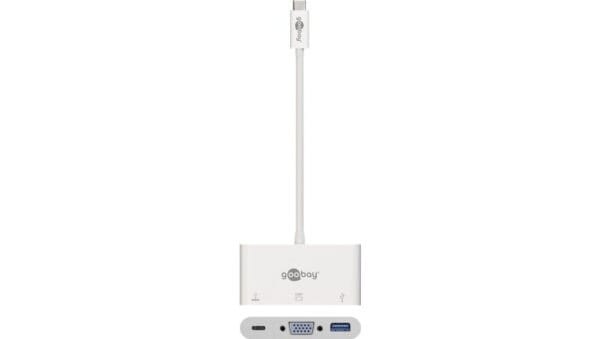 Multi adapter USB-C - USB-A 3.0 + VGA D-Sub(15-pin) + USB-C 62100