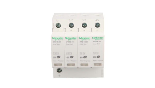 Ogranicznik przepięć Typ T2 4P 8kA 1,1kV 350V iPRD-8-8kA-350V-4P A9L08400