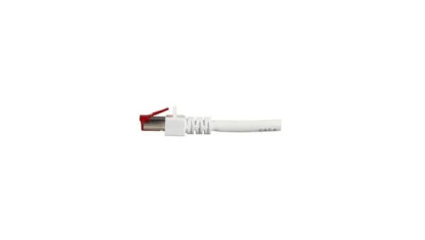 Patchcord SFTP 1m Cat.6 LSZH biały
