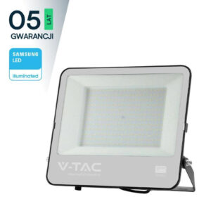Projektor LED 200W 22960lm 6500K Dioda SAMSUNG 115LM/W IP65 Czarny 5 Lat Gwarancji 23221