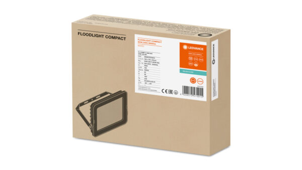 Projektor LED FLOOD COMPACT V 50W 5000lm 4000K IP65 SYM 100 biały 3 LATA GWARANCJI 4058075574915