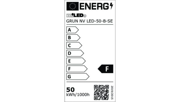 Projektor z czujnikiem GRUN NV LED-50-B-SE 4500lm 4000K barwa neutralna IP44 czarny 31400