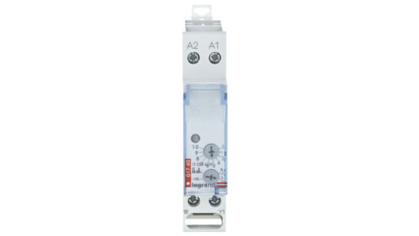 Przekaźnik czasowy 1P 8A 0,1sek-100h 12-230V AC/DC opóźnione załączenie RC302 004740