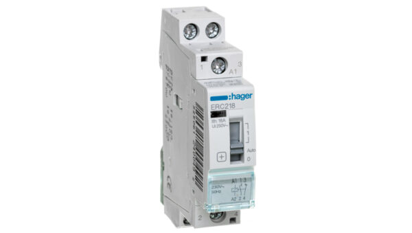 Przekaźnik instalacyjny 16A 230V AC 1NO+1NC ERC218