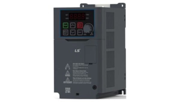 Przemiennik częstotliwości LSIS serii G100 5,5kW 3x400V AC filtr EMC C3 klawiatura LED LV0055G100-4EOFN