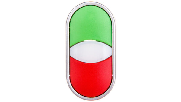 Przycisk sterowniczy podwójny 22mm czerwony/zielony 2Z 2R z samopowrotem SP22-2KL-22Z/C