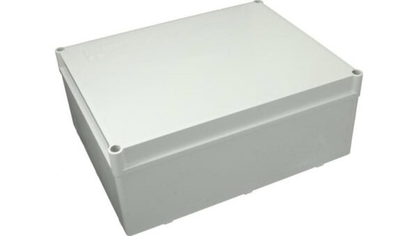 Puszka n/t hermetyczna 300x220x120 bez dławików IP65 szara S-BOX 616