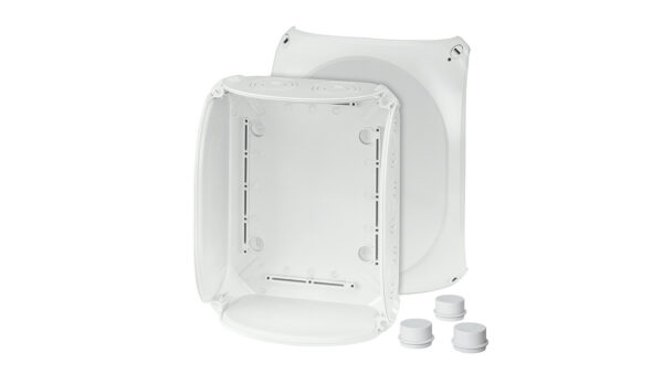 Puszka odgałęźna 255x205x112 bez zacisków IP66 szara DK 2500 GZ 62000161