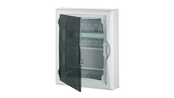 Rozdzielnica modułowa 2x12 n/t ECONOMIC BOX RN 2/24 MULTIMEDIALNA drzwi transparentne (N+PE) IP40 2505-21