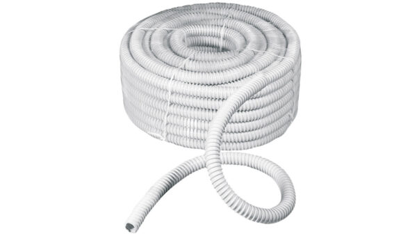 Rura spiralna wysokoelastyczna szara PVC fi10 ECGFE10 /30m/