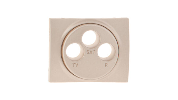 SISTENA LIFE Plakietka gniazda RTV/SAT titan 771473