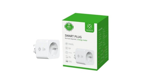 Gniazdo WiFi Smart 16A z pomiarem zużycia energii, białe R6113