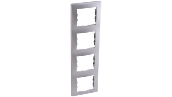 Sedna Ramka poczwórna aluminium pionowa SDN5802060
