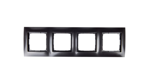 Simon 54 Premium Ramka poczwórna antracyt DR4/48