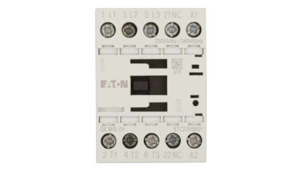 Stycznik mocy 15A 3P 230V AC 0Z 1R DILM15-01 (230V50HZ,240V60HZ) 290093