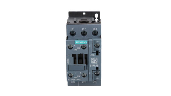 Stycznik mocy 25A 3P 230V AC 1Z 1R S0 3RT2026-1AP00