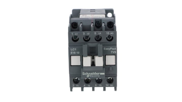 Stycznik mocy Easy TeSys Control AC-3, 18A, 3P (1NO), cewka 230V, 50/60Hz LC1E1810P7