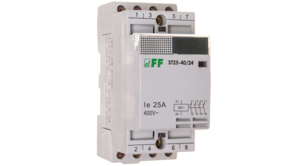 Stycznik modułowy 25A 4Z 0R 24V AC ST25-40-24V