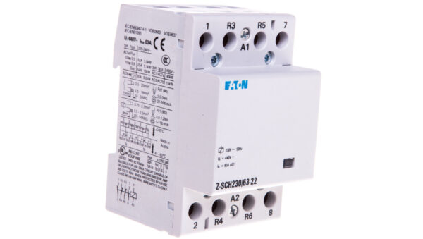 Stycznik modułowy 63A 2Z 2R 230V AC Z-SCH230/63-22 248857