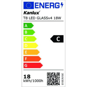 Świetlówka LED T8 G13 1212mm GLASSv4 18W-NW 2880lm 4000K barwa neutralna 3 lata Gwar. 33212