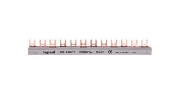 Szyna łączeniowa 3P 63A 10mm2 widełkowa (12 mod.) BI3-10-12 404917