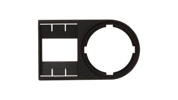 Tabliczka opisowa 50x30mm czarna prostokątna bez etykiety M22S-ST-X 216392/opak.=25szt./