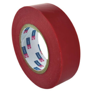 Taśma izolacyjna PVC 19mm / 20m czerwona F61923