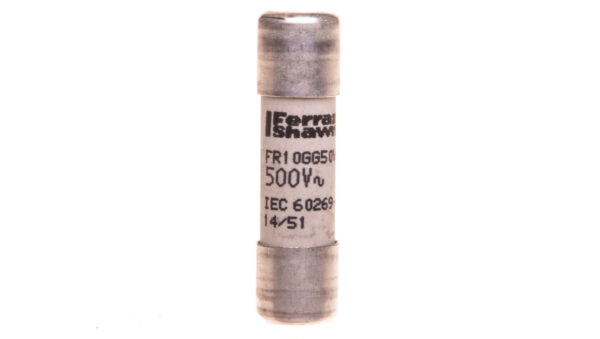 Wkładka bezpiecznikowa cylindryczna 10x38mm 6A gG 500V DF2CN06