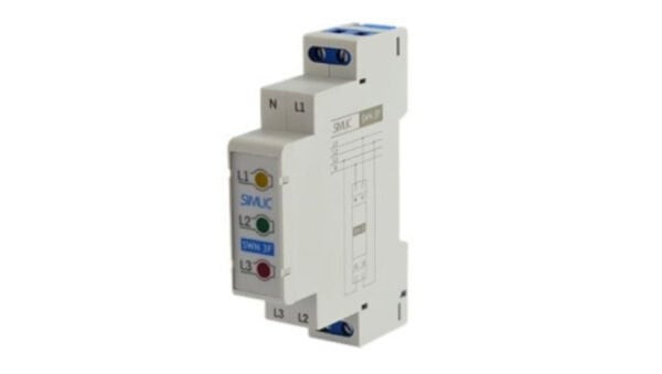 Wskaźnik napięcia LED 3-fazowy SWN 3F TS 35 szary 85132012