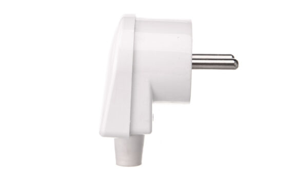 Wtyczka kątowa W 7 16A 2P+Z biała 31-12102.01P01