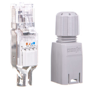 Wtyczka sieci obiektowej ETHERNET RJ45 U/UTP kat.5e IP20 750-975
