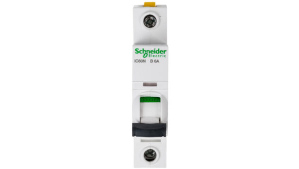 Wyłącznik nadprądowy 1P B 6A 6kA AC iC60N-B6 A9F03106