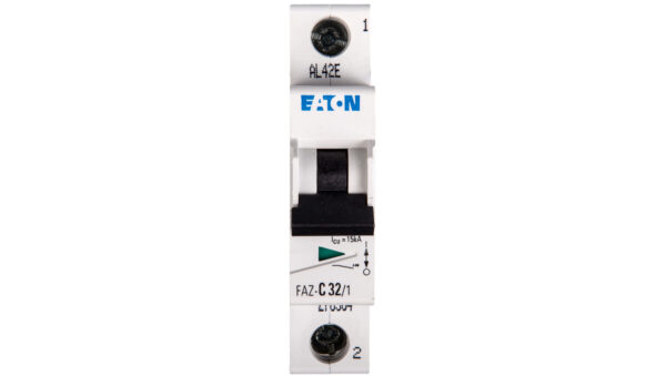 Wyłącznik nadprądowy 1P C 32A 15kA AC FAZ C32/1 278564
